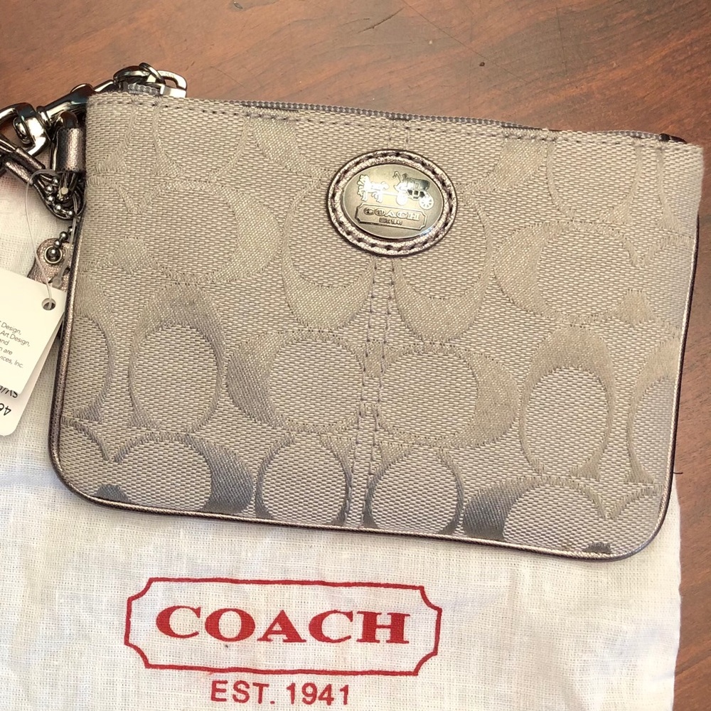 Coach wristlet